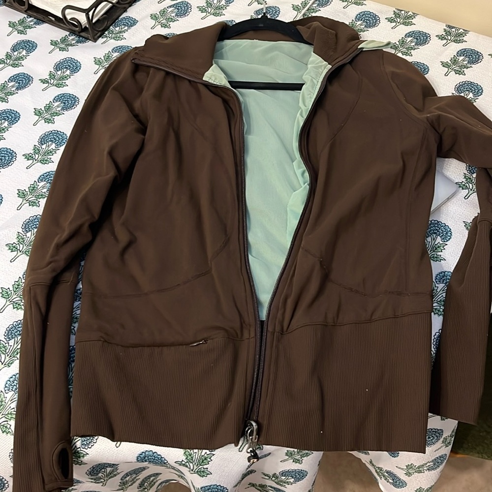 Lululemon Reversible zip up sweater